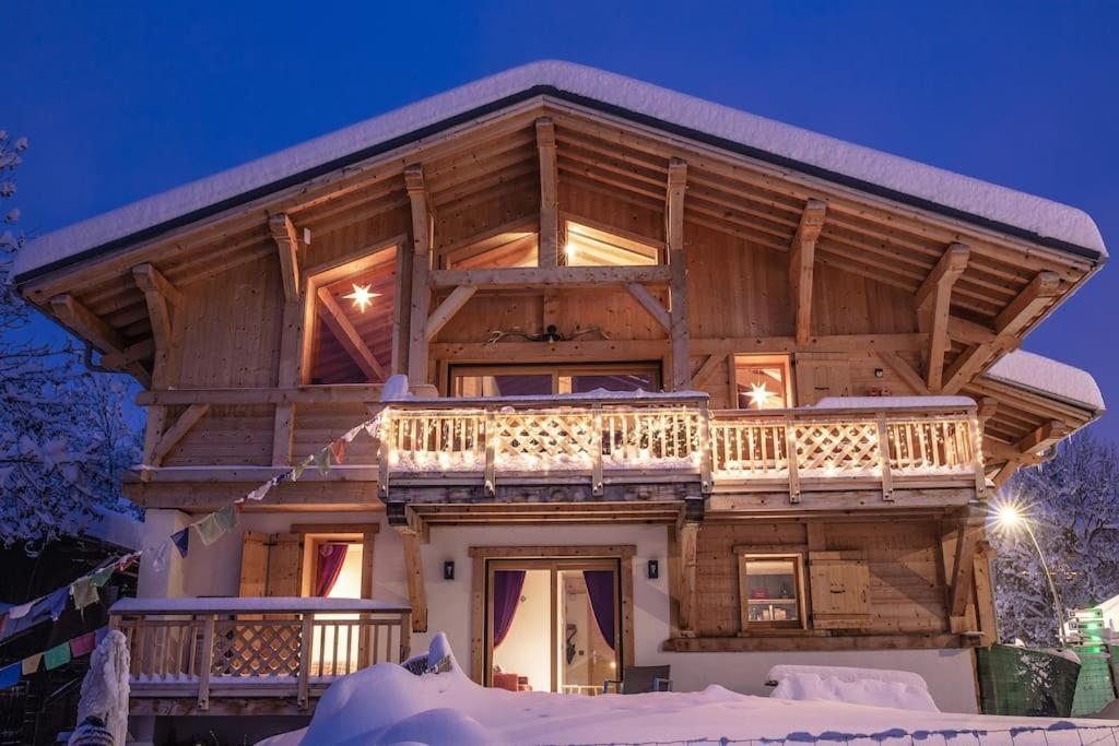 Dans Chalet, Coeur De Apartment Megève