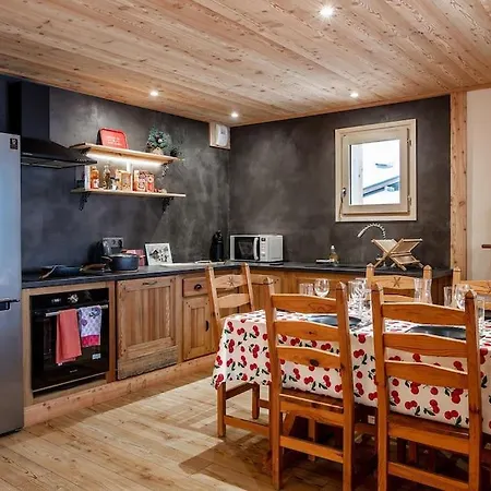 Charmant Appartement Dans Chalet, Coeur De Megève Extérieur photo